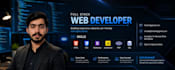 be front end web developer, laravel developer