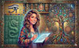 create aesthetic psychedelic art