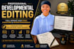 improve your story structure with professional developmental editing