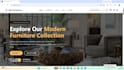 build a modern furniture ecommerce website with admin dashboard