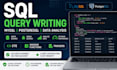 write sql queries and analyze your database
