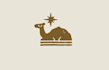 design unique house camel back mountain logo