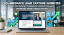 create squarespace lead capture website to grow your business, email capture web