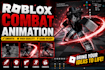 create cinematic roblox combat animations, cutscenes, vfx and emotes fast
