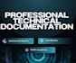 write professional technical documentation and reports