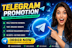 do telegram promotion increase tg members and subscribers