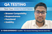 test your website and provide detailed bug report