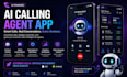 develop ai calling agent app and smart ai agent app