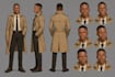 design professional character concept art, expression sheet and turnaround