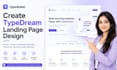 create typedream landing page design typedream startup website saas website