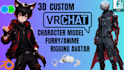 create a fully optimized vrchat avatar in blender