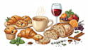 do food and drink illustration