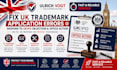 fix UK trademark application errors respond to ukipo objection and office action