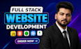 develop a full stack website with smooth UI and solid backend