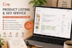 create etsy product listings with SEO optimization