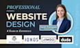 design professional jimdo website SEO dropshipping setup