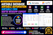 setup airtable database, airtable automation, airtable crm, softr webapp expert