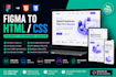 convert your figma design to pixel perfect HTML CSS website