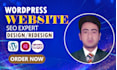 do wordpress website design development , on page, technical seo expert