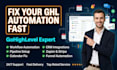 fix ghl automation, pipeline, calendar and gohighlevel integration issues