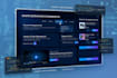 create a responsive website with HTML,CSS, javascript