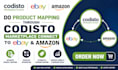do product mapping through codisto marketplace connect to ebay amazon