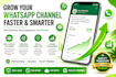 boost whatsapp followers and grow 50k whatsapp channel members with bulk