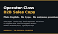 write high converting b2b sales copy