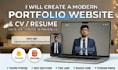 create personal portfolio, cv or resume website with fast delivery