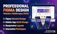 figma design, figma website, mobile app using figma, website UI UX design