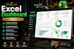 build interactive excel dashboard with charts and kpis