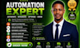 hubspot gohighlevel zoho automation pipedrive CRM setup, zapier make integration
