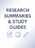 write research content study guides and proofread documents