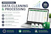 data entry cleaning and processing