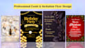 elegant event flyer design