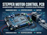 create embedded pcb with stepper motor controller industrial power electronics