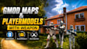 create custom gmod playermodel, weapon with gmod map and a full standard setup