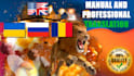 do video editting, data analysis, translations, microsoft