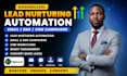 automate gohighlevel lead nurturing campaigns