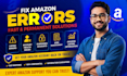 fix amazon errors, brand restrictions and listing issues