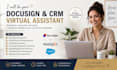 be your docusign and CRM virtual assistant