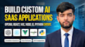 be your ai saas developer, ai web app, ai software react js