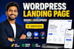 build a responsive wordpress landing page for your business