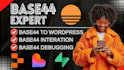 base44 bug fixing base44 expert base44 webapp base44 integration base 44 website