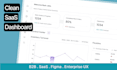 design modern saas dashboards and web app UI UX
