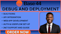 deploy base 44 app and debug base44 app base44 expert