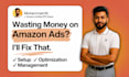 setup, manage and optimize amazon ppc campaigns and amazon advertising ads