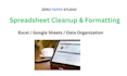 professionally organize and format your spreadsheets
