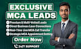 provide high conversion mca ucc data and aged leads