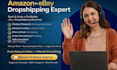 do expert amazon to ebay dropshipping service for profitable sales